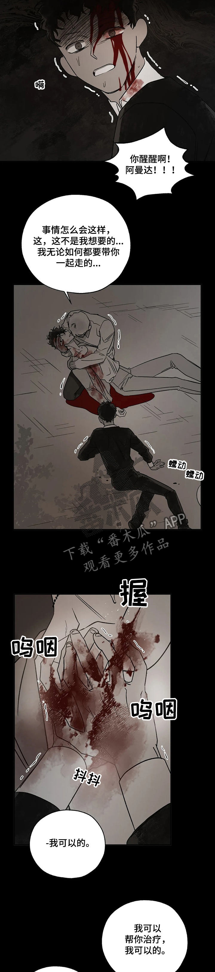 血之诅咒漫画,第66章：快跑~快~跑4图